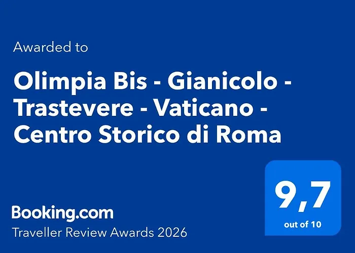 Olimpia Bis - Gianicolo - Trastevere - Vaticano - Centro Storico Di Roma